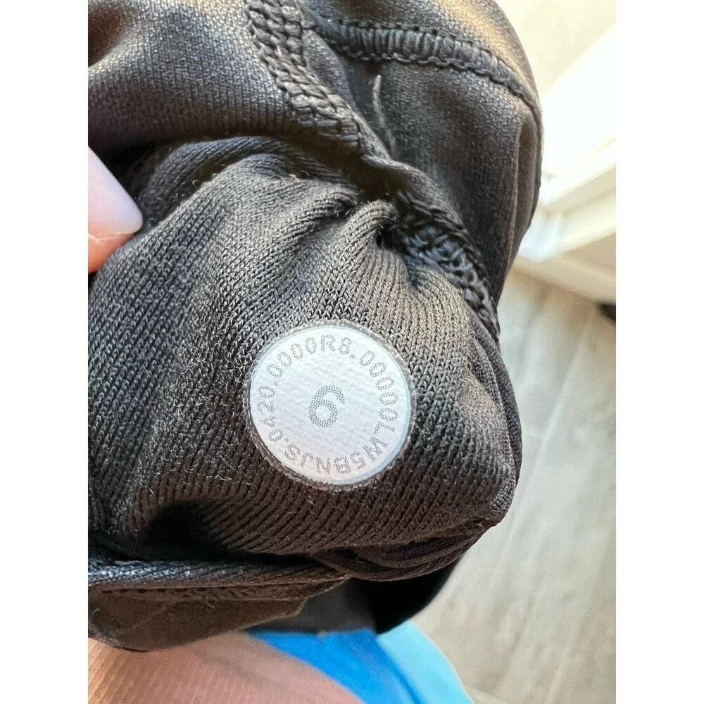 Lululemon Wunder Under High Rise Tight 28” Shine LW5BNJS Matte Black Foil 6